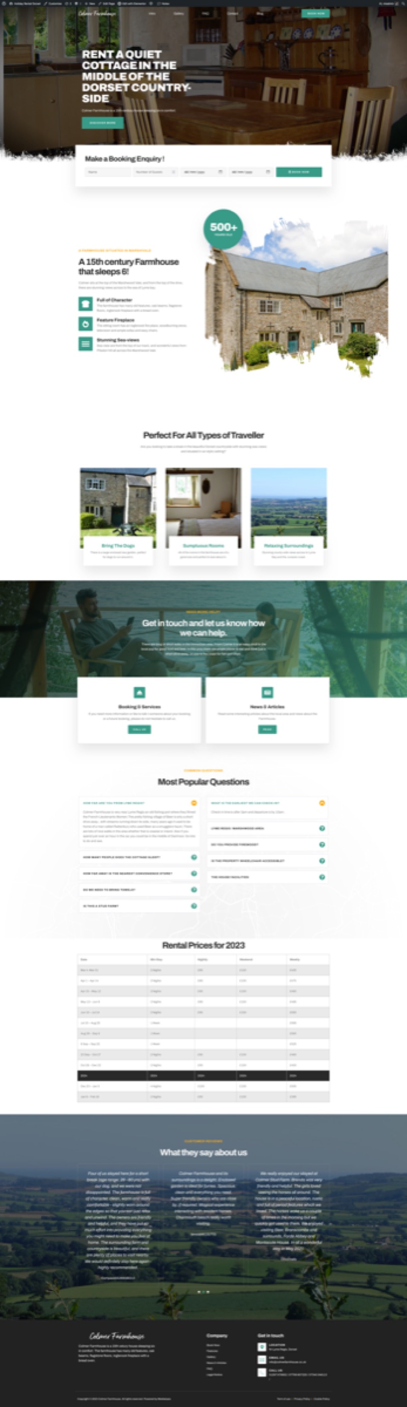 Colmer Stud website designed and built by Mediatopia