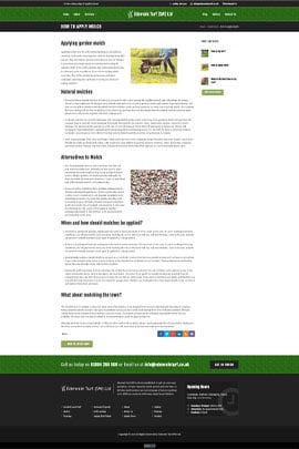 A news page from an agricultural web page